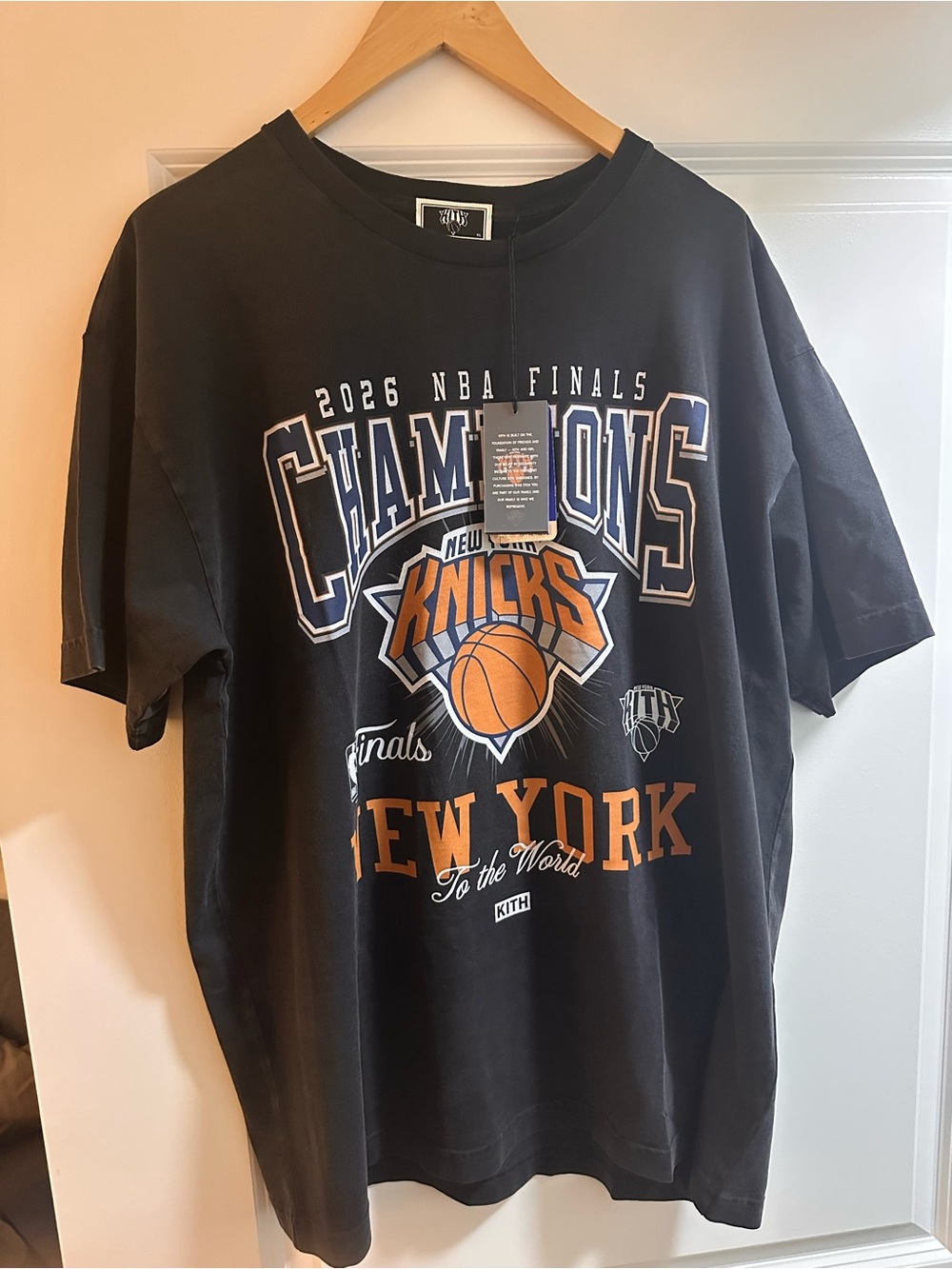 Kith for the New York Knicks 2026 Champions Vintage Tee